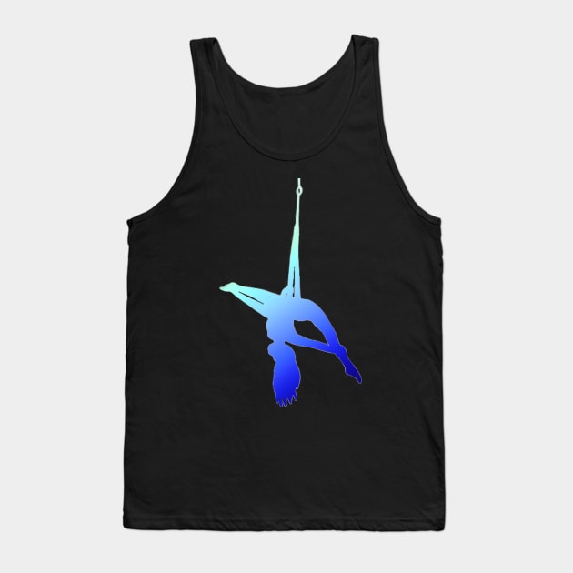 A aerialist doing silks Tank Top by artsyreader